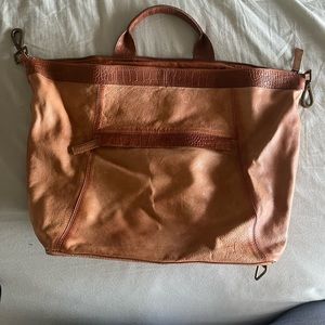 Free People Joey Distressed Convertible Backpack